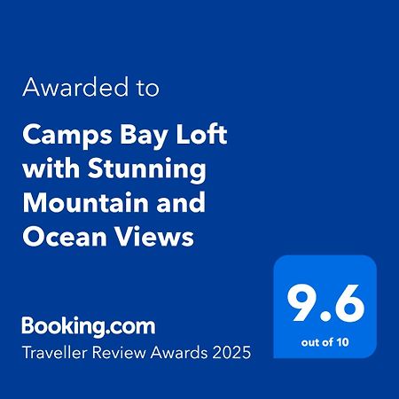 Camps Bay Loft With Stunning Mountain And Ocean Views Apartment Cape Town Bagian luar foto